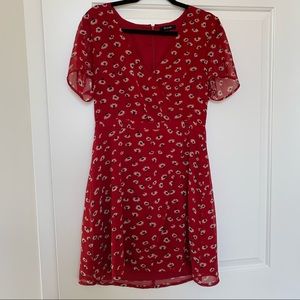 Madewell wrap dress, size 8
